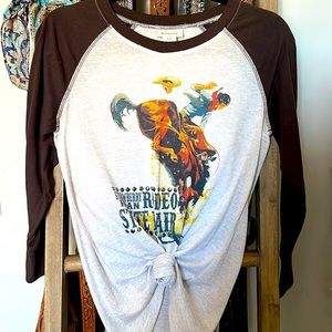 Ariat rodeo shirt Large